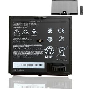 （Black） 300769-003 Battery for Bose Sounddock Portable Digital Music System SoundLink Air Series 300769-001 300769-004 300769-002 300770-001 4ICR19/66 (16.8V 32Wh/2200mAh)