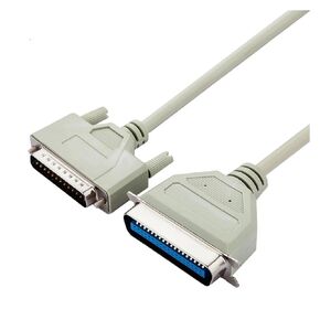 All Copper Tape Shielded Fine Print Line DB25 to CN36 Parallel Serial IEEE-1284 Printer Data Cable(10M)