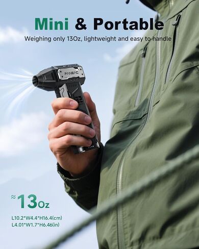 Duster Air Air مضغوط ، منفاخ Duster Air Electric Ultra Power ، نظام مبادلة البطارية المزدوج ، 150،000 دورة في الدقيقة ، للوحة المفاتيح ، الكمبيوتر ، إلكترونيات - طراز 2025 تمت ترقيته (2 × حزمة البطارية) in Kuwait