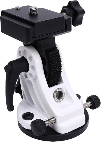 Jiawu Telescope Base for Sky Watcher, Star Adventurer Latitude (EQ) Base, Telescope Equatorial Wedge with 3/8 Inch Thread, 90 Degree Adjustment, Equatorial Mount Accessories (White) in Saudi Arabia
