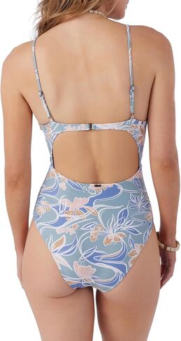 O'NEILL Womens Swim Emma Sunflower Oxnard Surf Sui Suit, Dusty Cedar, XL in Saudi Arabia