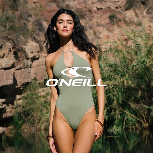 O'NEILL Womens Swim Emma Sunflower Oxnard Surf Sui Suit, Dusty Cedar, XL in Saudi Arabia