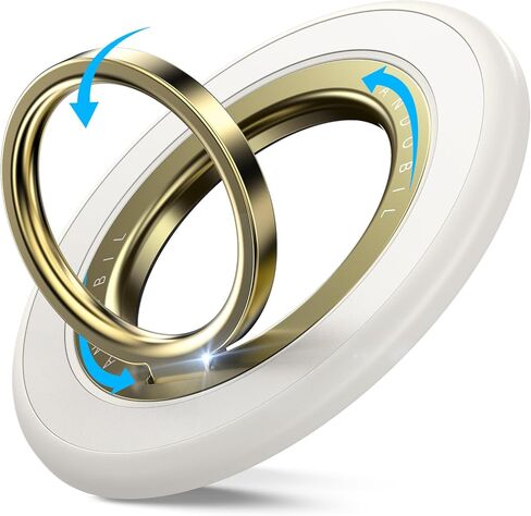 2025 [sability max] قبضة الهاتف المغناطيسي [Ring Ring والمغناطيس ذو الوجهين ثنائي الوجه] ePhone Ring Monder متوافق مع Magsafe iPhone 16 Pro Max 15 14 13 12 Samsung S25 ، إلخ ، ملحقات الصالة الرياضية ، الأسود in Kuwait