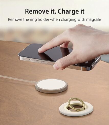 2025 [sability max] قبضة الهاتف المغناطيسي [Ring Ring والمغناطيس ذو الوجهين ثنائي الوجه] ePhone Ring Monder متوافق مع Magsafe iPhone 16 Pro Max 15 14 13 12 Samsung S25 ، إلخ ، ملحقات الصالة الرياضية ، الأسود in Kuwait