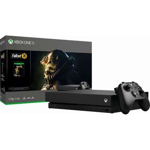 Xbox One X 1TB Console - Fallout 76 Bundle (تم إيقافه) in Saudi Arabia