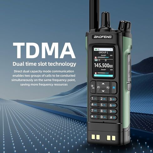 New Baofeng UV32 Walkie Talkie GPS 10W Bluetooth Programming Multi Band Wireless Copy Type-C UV-32 Ham 2 Way Radio in Saudi Arabia