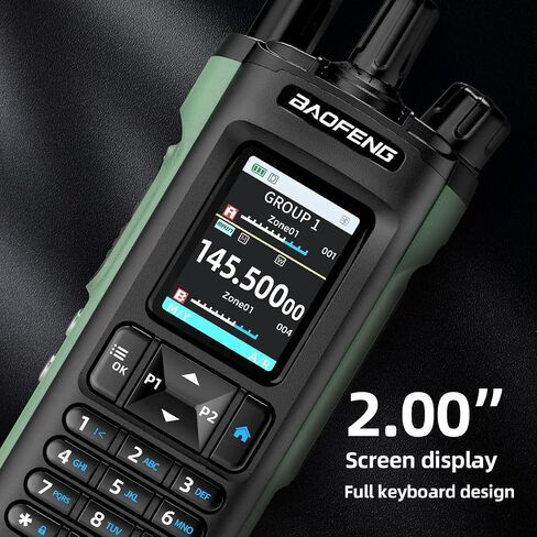 New Baofeng UV32 Walkie Talkie GPS 10W Bluetooth Programming Multi Band Wireless Copy Type-C UV-32 Ham 2 Way Radio in Saudi Arabia