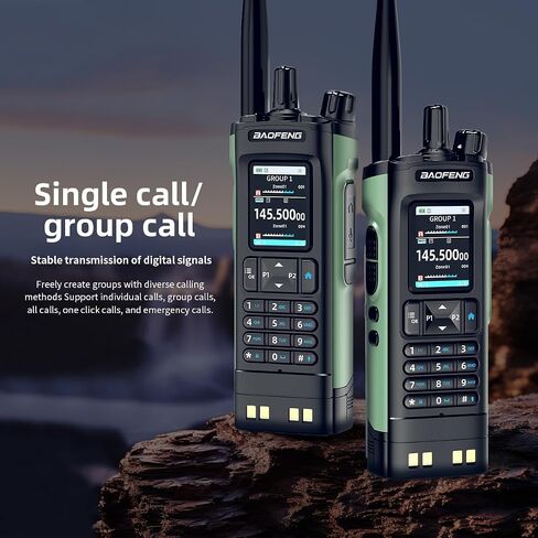 New Baofeng UV32 Walkie Talkie GPS 10W Bluetooth Programming Multi Band Wireless Copy Type-C UV-32 Ham 2 Way Radio in Saudi Arabia
