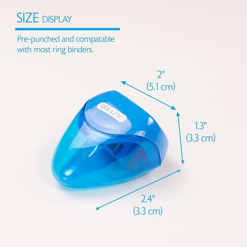 Bazic - Dual Blades Sharpener with Triangle Receptacle, (Colors May Vary) (2 Per Pack ) in Saudi Arabia