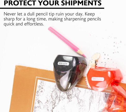 Bazic - Dual Blades Sharpener with Triangle Receptacle, (Colors May Vary) (2 Per Pack ) in Saudi Arabia