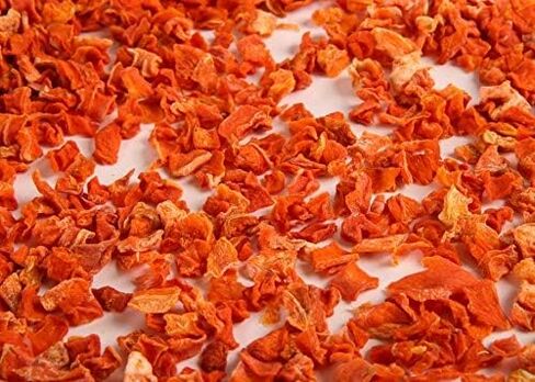 Gourmanity Dried Carrots, 16oz Resealable Bag, Fresh-Tasting and Easy to Use, Adds Flavor, Color and Texture to Soups, Stews and Ramen, All Natural, Resealable Bag, 1 lb in Saudi Arabia