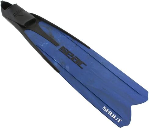 SEAC Shout Adult Long Fins for Scuba Diving, Freediving and Spearfishing in Kuwait