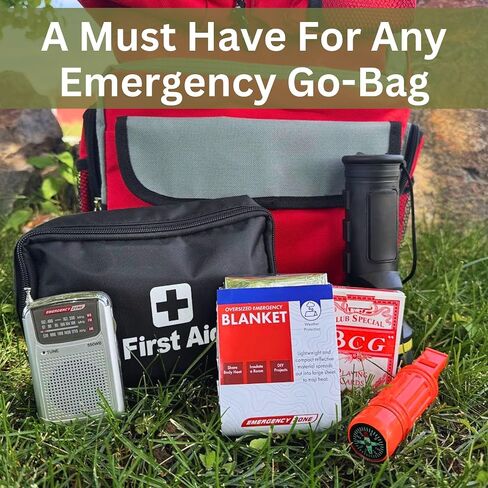 Emergency Zone 71x142 Inch Oversized Emergency Blanket, Reflective Thermal Blanket. Available in Single, 2, 3, 4, 5, 30 & 120 Packs in Kuwait