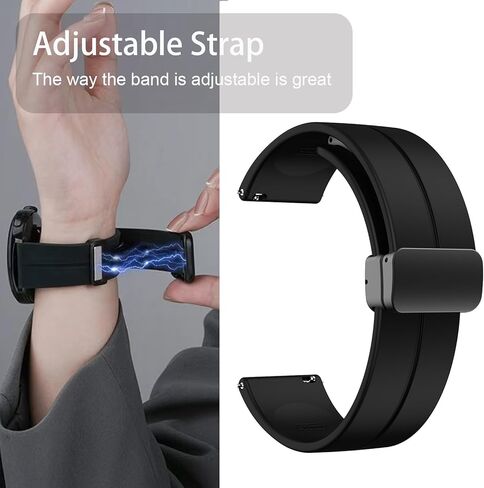 Compatible with Plaud NotePin Bands, Soft Silicone Sport Wristband Replacement Straps Compatible for Plaud NotePin Voice Recorder in Saudi Arabia