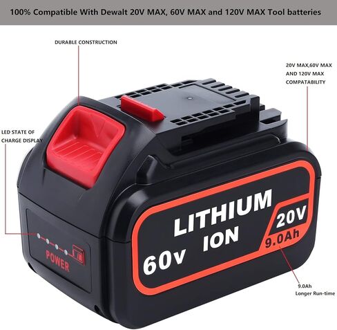 Swidan PCXMVC 18V Battery Charger for Porter Cable Lithium & NiCad NiMh PC18B PC18BL PC18BLX Cordless Power Tools in Kuwait