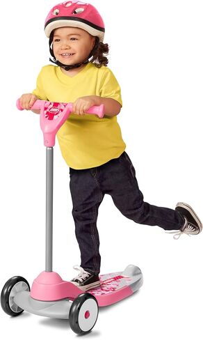 Radio Flyer My 1st Scooter, Kids and Toddler 3 Wheel Scooter, Pink Kick Scooter, For Ages 2-5 Years (Amazon Exclusive) in Kuwait