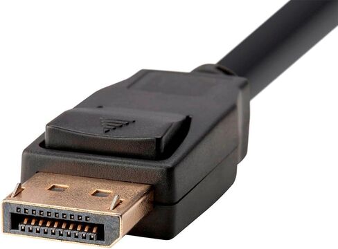 كابل Monoprice DisplayPort 1.2a - يدعم دقة تصل إلى 4K وفيديو ثلاثي الأبعاد، 1.5 قدم، أسود - سلسلة مختارة in Saudi Arabia