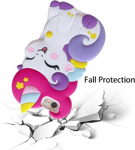 3D Cute Unicorn Case for iPod Touch 7th/6th/5th,Cartoon Kawaii Fashion Character Unicorn Horse Shape Kids Girls Women Soft Silicone Case for iPod Touch 7th/6th/5th Generation in Kuwait