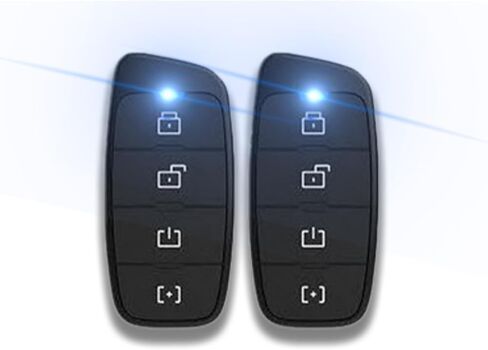 MPC Plug N Play Remote Starter for 2014-2019 Toyota Highlander |Push to Start| |Gas| with T-Harness - (2) Ultra-Compact Extended Range 1-Button Remotes - Up to 1,500 ft in Kuwait