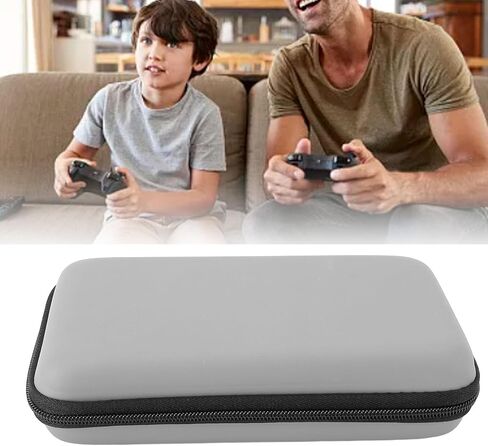 حافلة على 3DS XL ، إصدار Super NES ، New 2DS XL ، New 3DS LL ، لـ 3DS XL ، لـ 3DS LL ، حالة سفر قذيفة واقية صلبة مع 8 لعبة ، دليل على المياه PU & HARD EVA in Kuwait