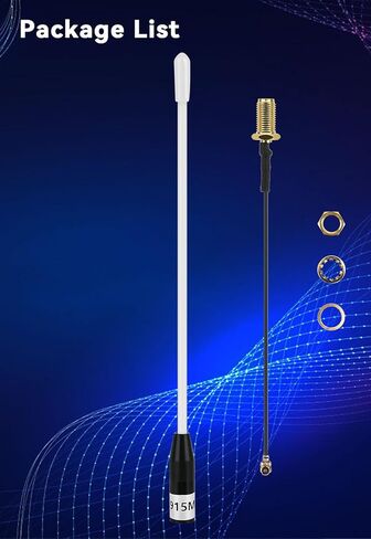 Meshtastic Lora Antenna 915MHz 10DBI GAIN - OMNI SMA Male Male Male 17cm Hantenna Long Range Soft (Green) in Saudi Arabia