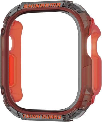 SKRM SKINARMA Atom Watch CASE Compatible with Apple Watch 49 MM (Grey Orange) in Saudi Arabia