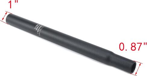 MY MIRONEY 27.2X300mm مقعد الدراجة آخر غير لامع أسود الدراجة Seatpost سبائك الألومنيوم دراجة مقعد آخر استبدال للطريق والدراجة الجبلية in Kuwait