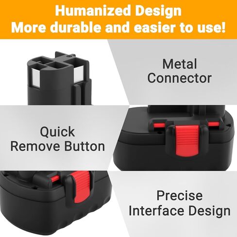 بطارية Joiry 18 فولت لبوش BAT025 BAT026 BAT160 BAT180 BAT181 BAT189 Bosch أدوات كهربائية 3000mAh NiMH بطارية بديلة in Kuwait