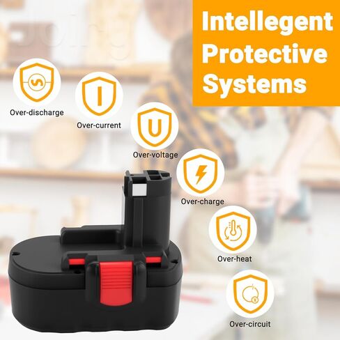 بطارية Joiry 18 فولت لبوش BAT025 BAT026 BAT160 BAT180 BAT181 BAT189 Bosch أدوات كهربائية 3000mAh NiMH بطارية بديلة in Kuwait