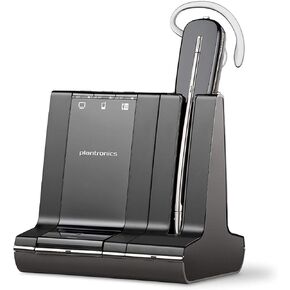 Plantronics Savi 740 نظام سماعات الرأس اللاسلكي للاتصال الموحد (متجدد)