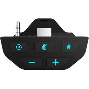 1 Set Wireless Audio Adapter 3.5MM Stereo Headset Converter for Xbox One Controller
