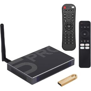 Tanggula X5 PRO 2 2025 TV Box, Dual Band WiFi Multimedia Player, Android 11 TVBOX 4GB/128GB ROM with Extra 128GB USB Drive