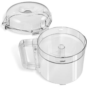 3-Quart Clear Cutter Bowl (112203) and Polycarbonate Lid (106458S), Compatible with Robot Coupe R2 Series Food Processors