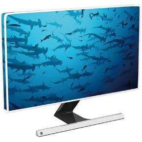 Baocicco Owl Waterproof 22, 23, 24, 25 Inch Anti-Static Dustproof LCD/LED/HD Natural Animals Desktop Computer Monitor Cover Monitor Accessories Laptop TV LCD Screen Decoration for Tablet