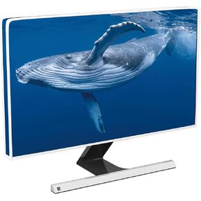 Baocicco Owl Waterproof 22, 23, 24, 25 Inch Anti-Static Dustproof LCD/LED/HD Natural Animals Desktop Computer Monitor Cover Monitor Accessories Laptop TV LCD Screen Decoration for Tablet in Kuwait