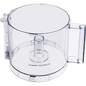Cuisinart DLC-005AGTXT1 Replacement Food Processor Work Bowl with Gray Handle Fits Models DFP-14 Only OEM Compatible with Cover DFP-14NWBCT1