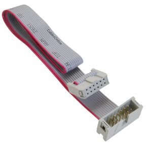CablesOnline, 24-inches 12-Pin (2x6) 2.54mm-Pitch IDC 10-Wire Flat Ribbon Extension Cable, FR-1224M