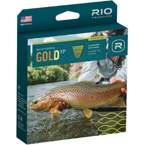 RIO Products Premier Gold XP Fly Fishing Line - Extra Power and Versatility - Smooth Casting Fly Line