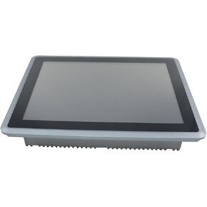 HUNSN 12.1 Inch Industrial IP65 Front Panel PC, Multi Touch Resistance Touch Screen, I7 10810U, PX02, TPM2.0, 9-36V 2Pin Phoenix, 2 x COM, HDMI, 2 x LAN, Barebone, NO RAM, NO Storage, NO System