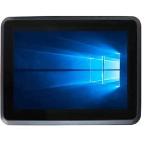 HUNSN 10.1 Inch Industrial IP65 Front Panel PC, Multi Touch Capacitive Touch Screen, I7 10810U, PX01, TPM2.0, 9-36V 2Pin Phoenix, 2 x COM, HDMI, 2 x LAN, Barebone, NO RAM, NO Storage, NO System
