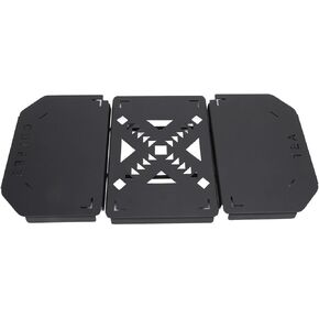 POCREATION Aluminum Alloy Folding Table Top for Stanley Lunch Box, Elegant Coffee Station Board, Portable Camping Table, Ideal for Outdoor Enthusiasts