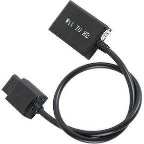 Septpenta HD Multimedia Interface Converter, Support All Wii Display Modes, Plug and Play, Convert to Digital Information, Support 1080P Game AV Adapter for HDTV