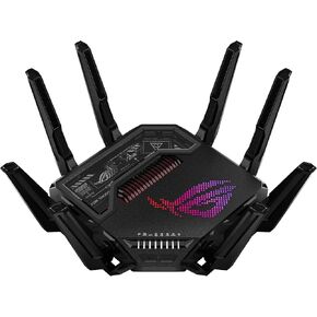 ASUS RT-BE96U BE19000 802.11BE Tri-Band Performance WiFi 7 Extendable Router with 6GHz Support, Dual 10G Port(Renewed)