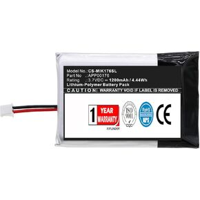 1200mAh Replacement Battery for MINN KOTA iPilot Link Remote BT PN APP00176