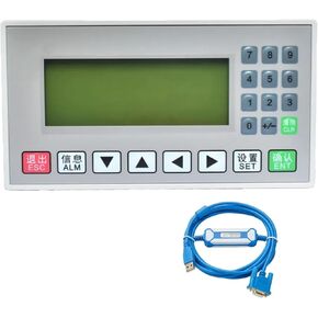 OP320-A OP320-A-S OP325-A OP330 Text Display with MD204L Programming Cable Controller Board RS232 485 422 Protocol(OP330)