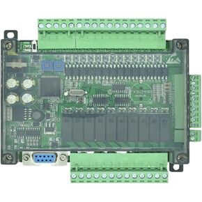 FX3U-24MR FX3U-24MT Programmable Logic Controller 14DI/10DO Analog 6AI/2AO RS232 RS485 Industrial Control Board FX3U(FX3U-14MR)