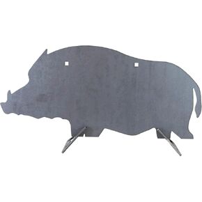 Double Tap Industries 3/8" AR500 Steel Hog Silhouette Target | Laser Cut | Made in USA