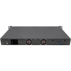 HUNSN 1U Firewall Appliance, OPNsense, VPN, Network Security Rackmount Hardware, I5 3210M, RZ02, 6 x Intel 2.5GbE 226-V LAN, 2 x SFP, Console, 0 RAM, 0 Storage, Barebone No System