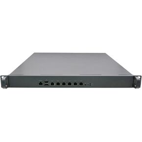 HUNSN 1U FIRWALLAWALIAND مع إمدادات الطاقة التكرار ، Opnsense ، Untangle ، Sophos ، Kerio ، VPN ، I5 9400 ، RZ09 ، 6 × 1GBE LAN ، 2 X AC Socket