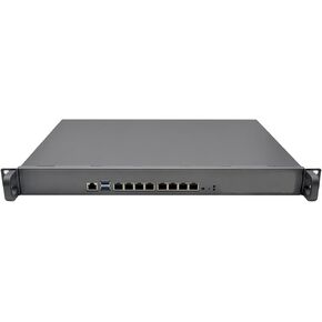 HUNSN 1U Firewall Appliance, OPNsense, Untangle, Sophos, Kerio, VPN, Network Security, I7 9700, RZ06, 8 x Intel I210 I211 Gigabit LAN, Console, 0 RAM, 0 Storage, Barebone No System